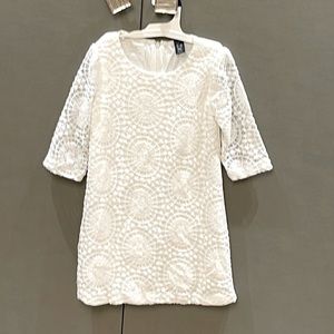 Girls white dress